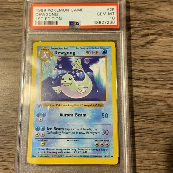 Pokemon | Games | Dewgong Pokmon 999 Card | Poshmark Pokemon | Games | Dewgong Pokmon 999 Card | Poshmark